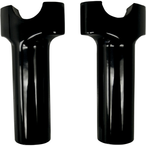 Drag Specialties - Buffalo Billet Aluminum Handlebar Risers - 4" - Black