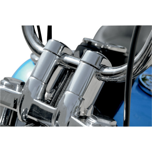 LA Choppers #LA-7430-02 - Handlebar Riser Extensions - 2" - FXDB