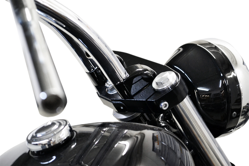 LA Choppers Riser Extensions - Pullback - 1" - Black (#LA-7416-01B)