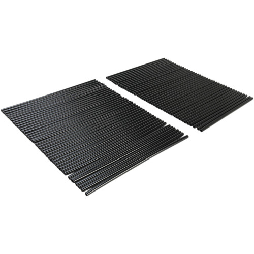 Emgo #16-26092 - Spoke Covers - Wheel Trim - Black - 80 Pack