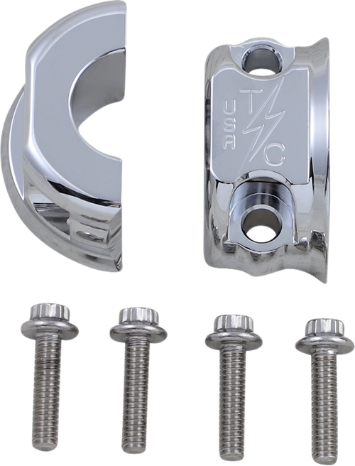 Perch Clamps - Clutch/Brake - Chrome