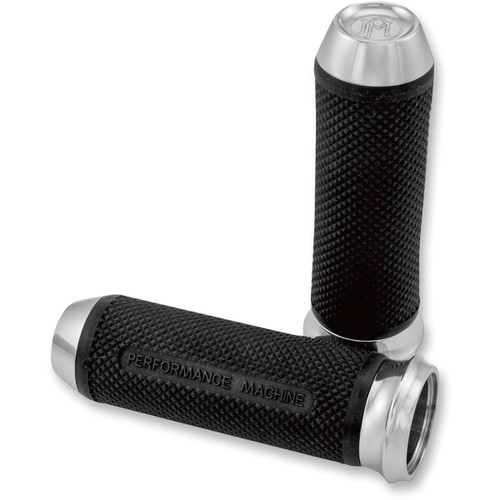 Performance Machine (PM) #0063-2028-CH - Elite Custom Grips - TBW - Chrome