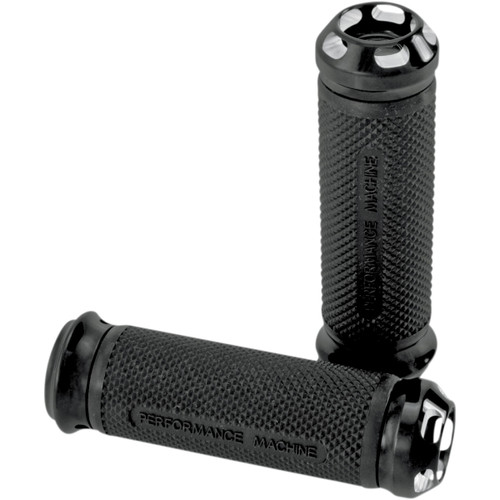 Performance Machine (PM) #0063-2043-BM - Elite Apex Custom Grips - Cable - Black