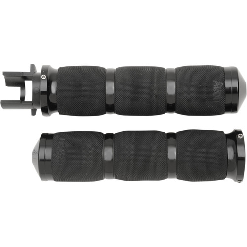 Avon Grips #MT-IN-AIR-90-AN - 3-Ring Air Cushioned Grips - Indian - Anodized
