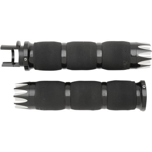 Avon Grips #MT-IN-AIR-90A-E - Excalibur Air Cushioned Grips - Indian - Black