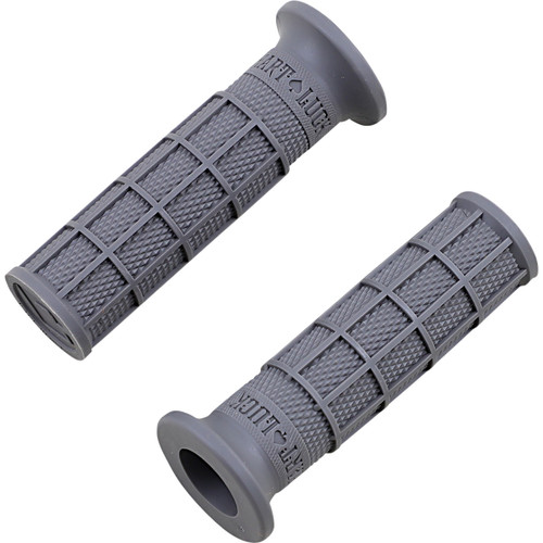 ODI #V02FWH - Hart-Luck Signature Full-Waffle Slip-On Grips - Graphite
