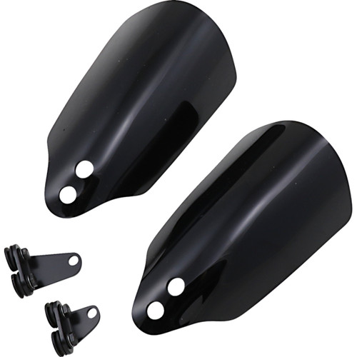 Memphis Shades #MEB7215 - Handguards - Black - FXR/Dyna/Softail/Sportster/Touring