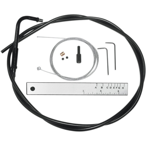 Magnum Shielding #493524 - BYO™ Build Your Own™ Control Cable Kit - Throttle - 45° - Black