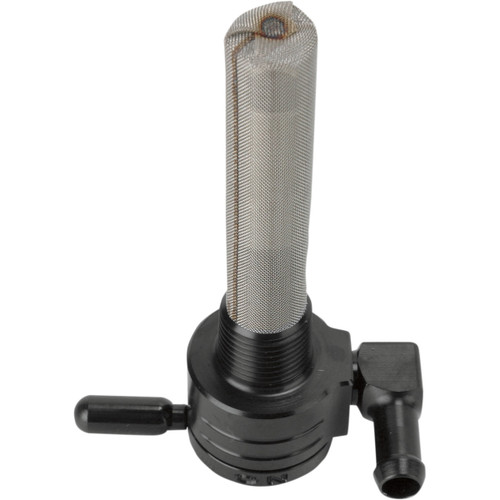 Golan Products #75-516B-BLK - "Click-Slick" Fuel Petcock - Backward - Black - 3/8" NPT