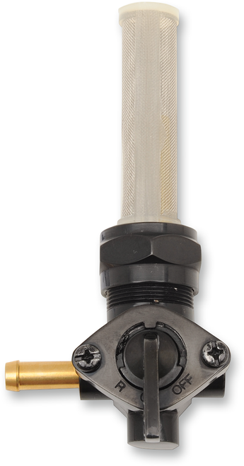 Forward Petcock - Black - 22mm