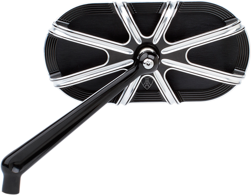 10 Gauge Mirror - Black - Left