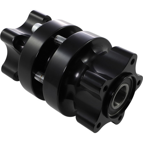 Arlen Ness #71-600 - Hub - Cartridge - Front/Dual Disc - Black - '08-'25 Touring/Trike