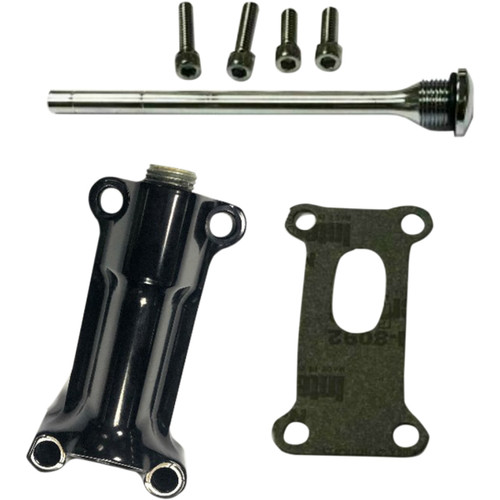 Drag Specialties - Engine Oil Spout Kit - Black - 93'-98' Touring