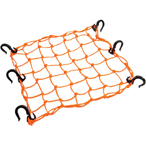 Powertye MFG. #50159 - Adjustable Cargo Net - Orange