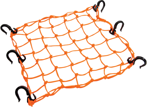 Adjustable Cargo Net - Orange