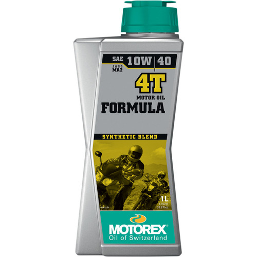 Motorex #308273 - Formula Synthetic Blend 4T Engine Oil - 10W-40 - 1L
