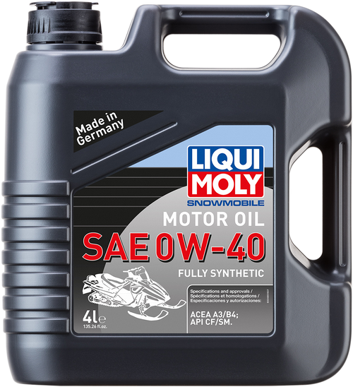 Snowmobile Synthetic Oil -  0W-40 - 4 L