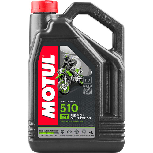 Motul #104030 - 510 2T Anti-Smoke Oil - 4L