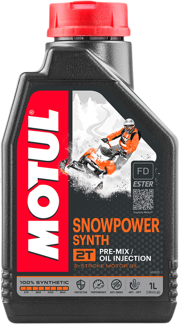  Motul 104034 710 Synthetic Premix Oil 1 Liter : Automotive