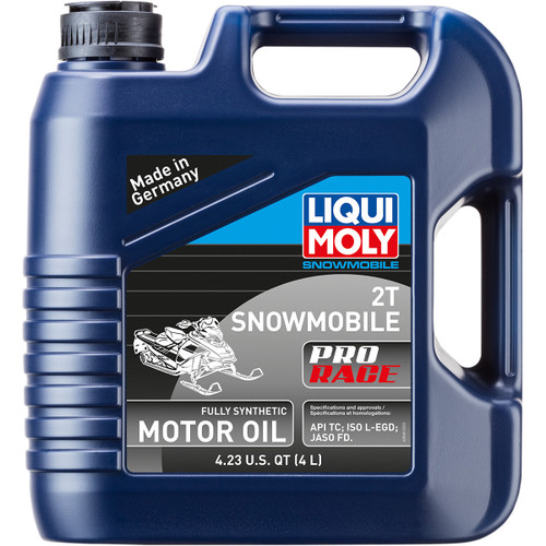 Liqui Moly #20146 - Snowmobile Pro Race Synthetic 2T Oil - 4L