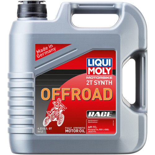 Liqui Moly #20180 - Off-Road Synthetic 2T Oil - 4 Liter