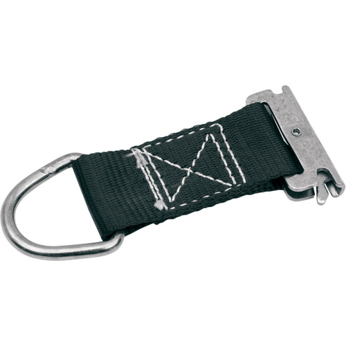 Parts Unlimited - E-Track Strap - 7" - Black