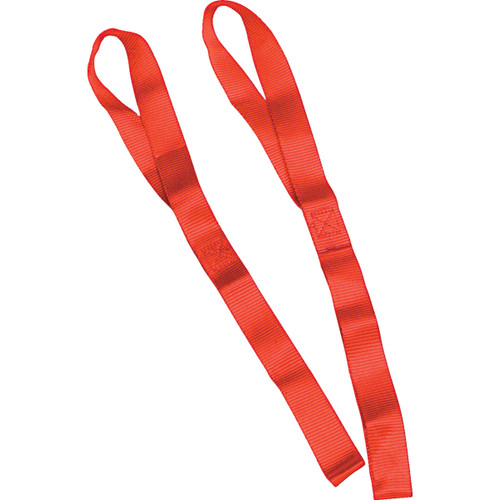 Parts Unlimited - Tie-Down Extensions - 1-1/2" x 1-1/2' - Red