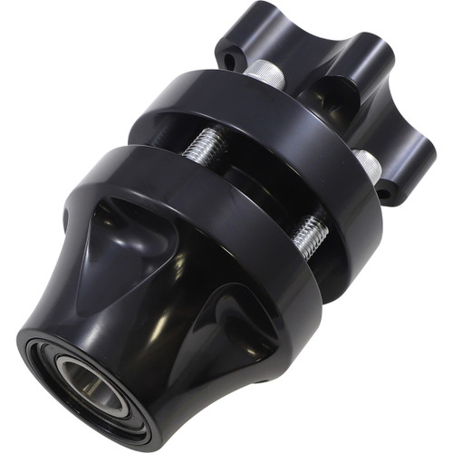 Arlen Ness #71-606 - Hub - Cartridge - Front/Single Disc - Black - '00-'07 Touring