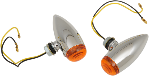 Bullet LED Marker Lights - Smooth - Amber