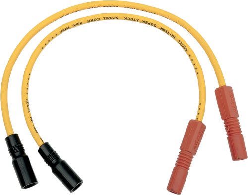 Spark Plug Wire - 99-08 FLH/FLT - Yellow