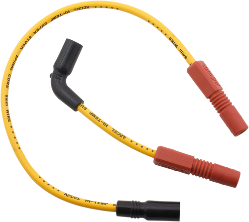 Spark Plug Wire - 07-19 XL - Yellow