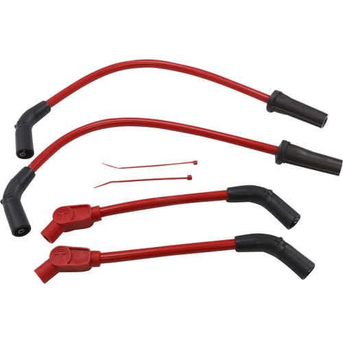 Sumax #S49238 - Spark Plug Wires - 10.4 mm - Red