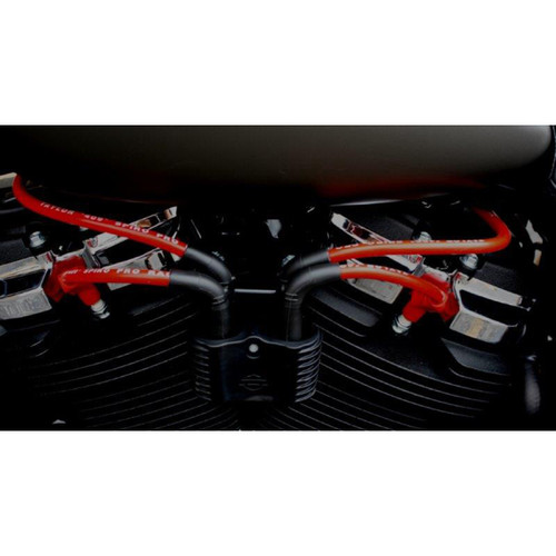 Sumax #S49238 - Spark Plug Wires - 10.4 mm - Red