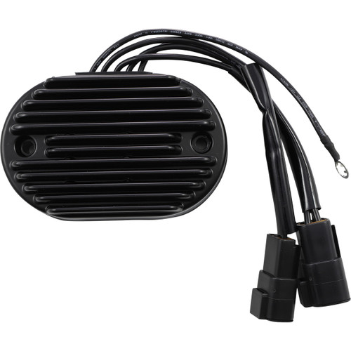 Drag Specialties - Regulator - Black - '07 - FXST/FLST
