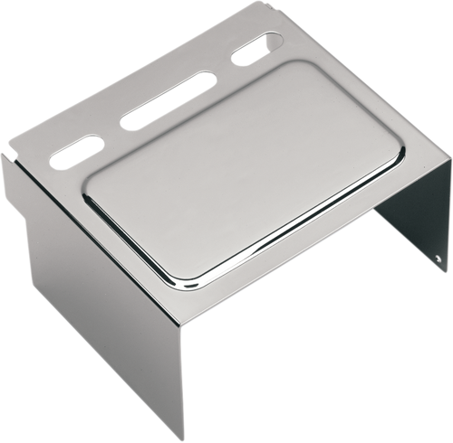 Battery Cover - Raised - Chrome