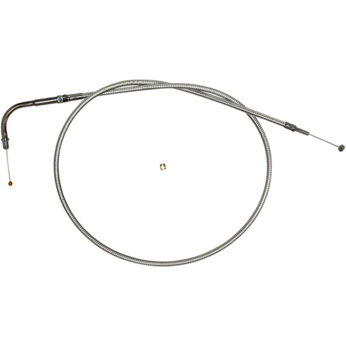 Magnum Shielding #33219 - Sterling Chromite II® Braided Throttle Cable for Harley-Davidson - 48-1/2"