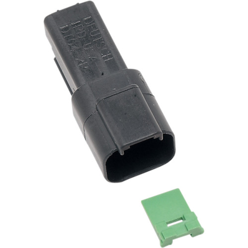 Namz #DR-2B - Deutsch Receptacle - 2 Pin - Black