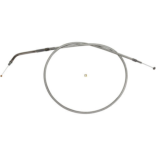 Magnum Shielding #33306 - Sterling Chromite II® Braided Throttle Cable for Harley-Davidson - 45-1/2"