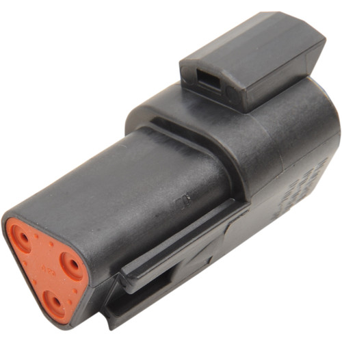 Namz #DR-3B - Deutsch Receptacle - 3 Pin - Black