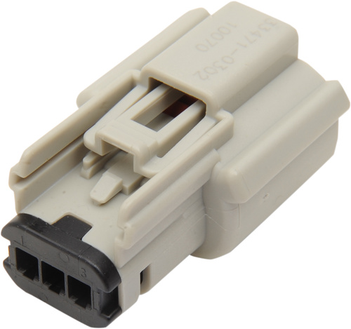 Namz Molex MX 150 Connector - 3 Pin Female - Gray (#NM-33471-0302)