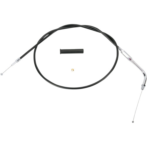 Drag Specialties - Black Vinyl Throttle Cable - 32-1/2"