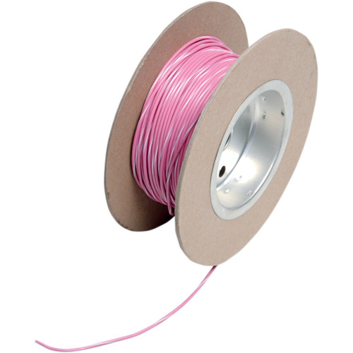 Namz #NWR-109-100 - 100' Wire Spool - 18 Gauge - Pink/White