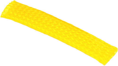 Braided Flex Sleeving - Yellow