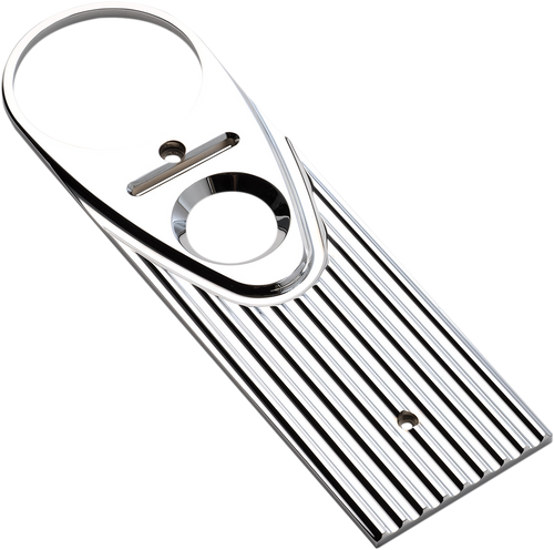 Full Length-Style King Dash Cover - Finned - Chrome