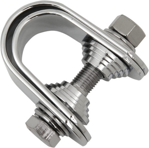 Mini Speedometer/Tachometer Clamp - For 1"/1.25" Tube - Chrome