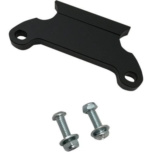 LA Choppers #LA-7390-01M - T-Bar Gauge Mount - Flat Black - 1.25" Diameter