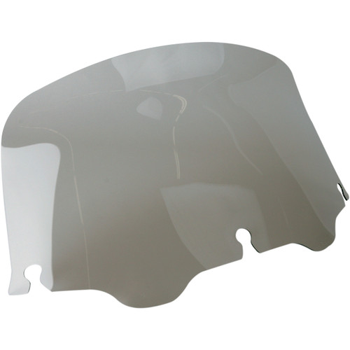 Wind Vest #61-1010 - Windshield - 10" - Smoke - FLHT/X