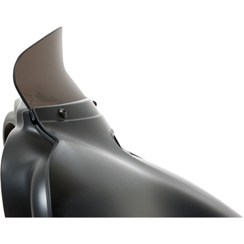 Memphis Shades #MEP8611 - Spoiler Windshield - 4-1/2" - Smoke - FLH