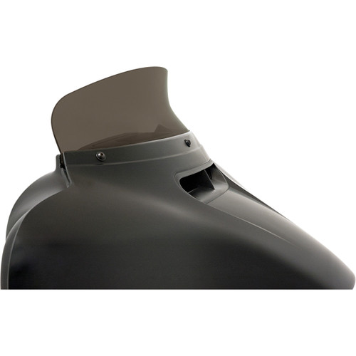 Memphis Shades #MEP8611 - Spoiler Windshield - 4-1/2" - Smoke - FLH