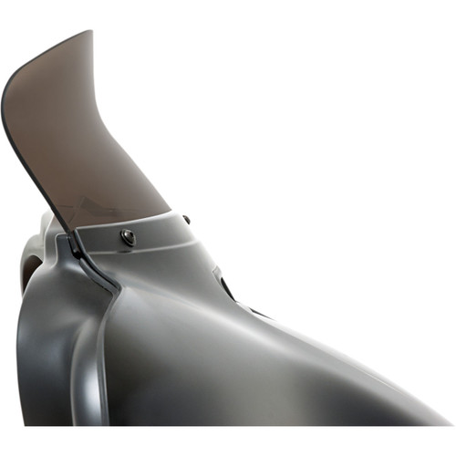 Memphis Shades #MEP8621 - Spoiler Windshield - 6-1/2" - Smoke - FLH